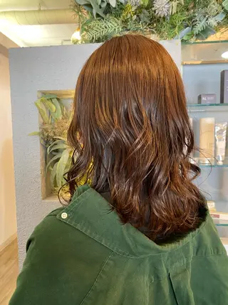 セミロング 🌿 Y U Iのヘアスタイル