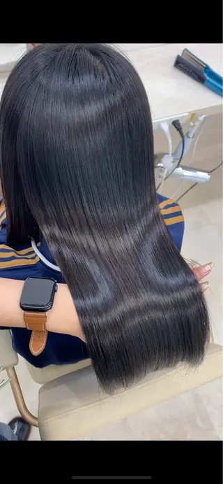 ロング 艶髪/縮毛矯正/ Core mikuaのヘアスタイル