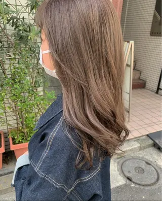 ロング 韓国ヘア🇰🇷/ レイヤーカット✂︎のヘアスタイル
