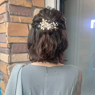 ショート ヘアアレンジ 伊藤 玲衣のヘアスタイル