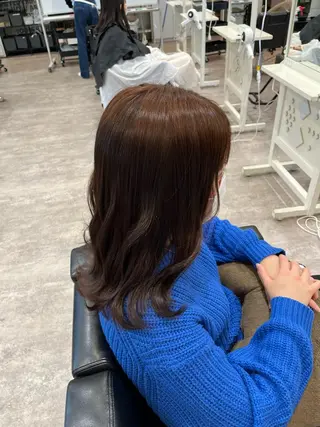 ミディアム ボヌールソレイユ所属・☁️彦坂唯有/ 透明感カラー☁️のヘアスタイル