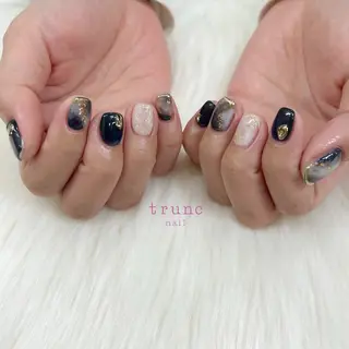 ネイル trunc nail 🌻宮下🌻のネイルデザイン