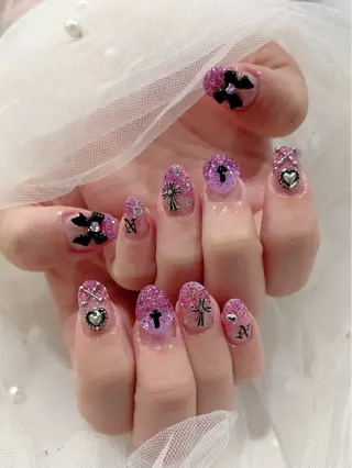ネイル Zir nail 津田沼店所属・☁️ ゆい 🧸💛のネイルデザイン