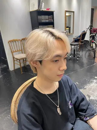 ショート メンズ 韓国メンズヘア/ ダウンパーマ/歩夢のヘアスタイル