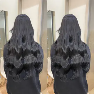 ロング カラー 葉南/顔周りレイヤー /メンズのヘアスタイル