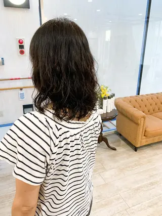 ミディアム 丹野 圭太のヘアスタイル