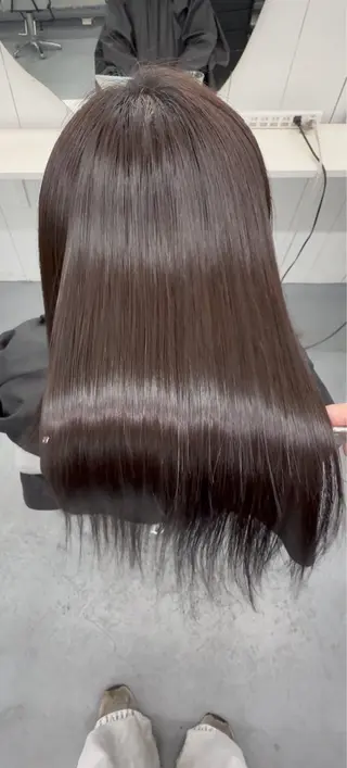 ロング 【柏】美髪矯正× ブリーチ💫だいちのヘアスタイル