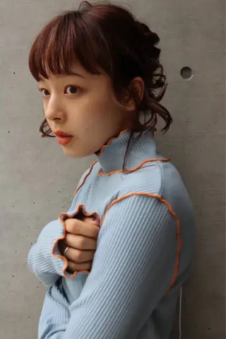 セミロング 芽生 🌱のヘアスタイル