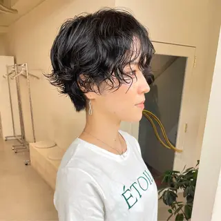ショート パーマ ショート・ボブ ・ウルフ✂︎IMAIのヘアスタイル