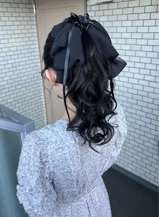 ヘアアレンジ 大人可愛いヘアメイク 💋🧚‍♀️しずかのヘアスタイル