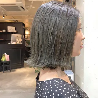 ミディアム カラー ヘアアレンジ 【ダメージレス施術】 【透明感】北村 拓也のヘアスタイル