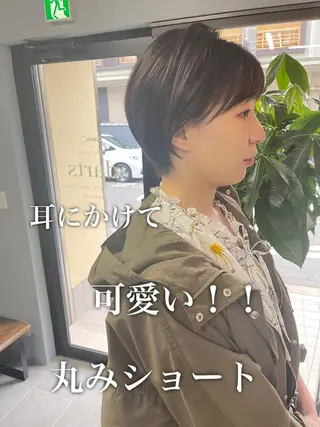 ショート darts所属・松永 雄樹のヘアスタイル