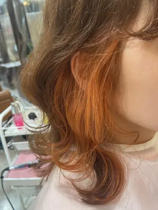 セミロング 🌷名駅／髪質改善 ヘアセット/モネ🌷のヘアスタイル