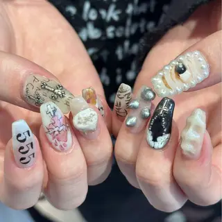 ネイル ハイトーン特化 pepe🎀のヘアスタイル