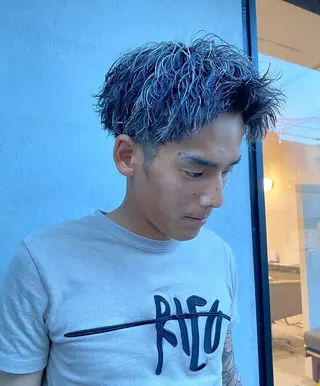 カラー パーマ メンズ mens,by cocoterrace所属・メンズ特化 美容師misakiのヘアスタイル