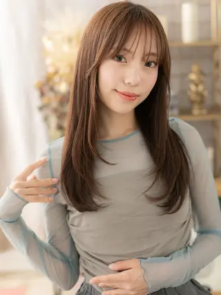 ロング 田畑 舞柚のヘアスタイル