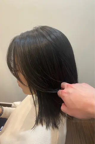 ミディアム Glare所属・髪質改善特化🫧 梶川　歩哉のヘアスタイル