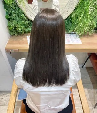 ミディアム カラー 横浜パーマ🌐 暖色カラー🍒もえかのヘアスタイル