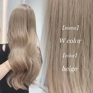 セミロング ハイトーン特化🤍/ 韓国ボブ / ハルナのヘアスタイル