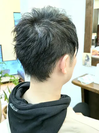 ショート メンズ 【大宮】デザイナー Anne 諳 アンのヘアスタイル
