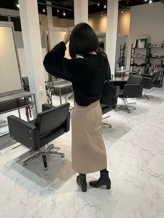 ショート カラー アンドウ ユウ/ レイヤーカット/韓国のヘアスタイル