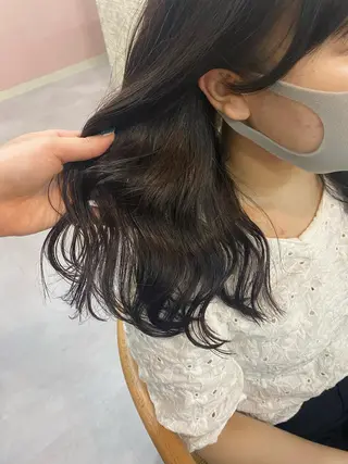 ロング 大久保 愛のヘアスタイル