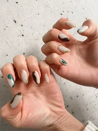 ネイル NAIL Salon IP所属・長谷川 奈緒美のネイルデザイン