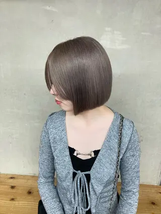 ショート カラー BRUNTJET所属・MAEDA MADOKAのヘアスタイル