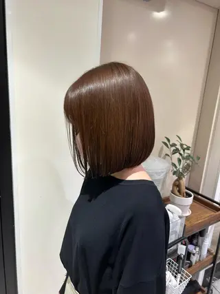 ショート ショート、ボブ/ 川鍋薫のヘアスタイル