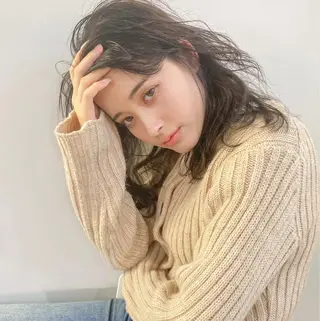 ミディアム カラー 海外デザイン🇺🇸 石渡諒太のヘアスタイル