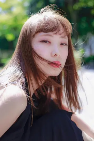 ミディアム 永田 崇のヘアスタイル