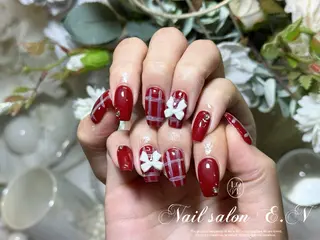 ネイル E.N🦋 長さ出し/持ち込みのネイルデザイン