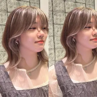 ミディアム 🌷艶髪カラー  / メイ🪄︎︎✨のヘアスタイル