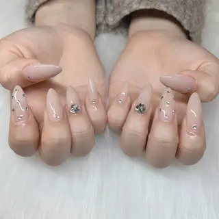 ロング HANA うるののネイルデザイン