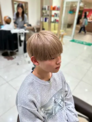 ショート カラー メンズ 渡邉 理央のヘアスタイル