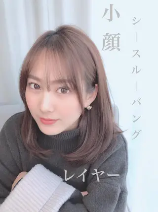 ミディアム 韓国ヘア🇰🇷髪質 改善たけるのヘアスタイル