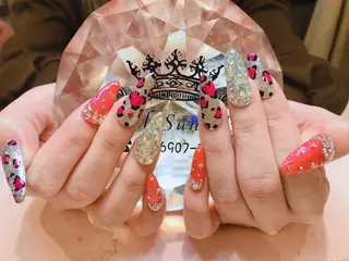 ネイル 長さだし専門店 M2　rikaのネイルデザイン