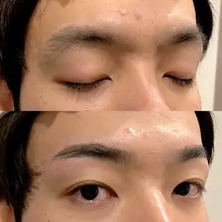 メンズ アイブロウ メンズガーデン yuriのネイルデザイン