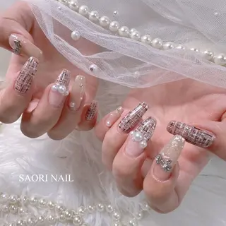 ネイル 長さだし特化サロン SAORINAILのネイルデザイン