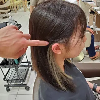 ミディアム カラー 中村 和貴 ＜Ash津田沼＞のヘアスタイル