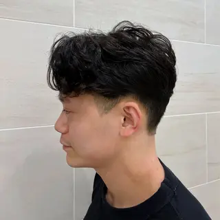 パーマ メンズ 押上/ショート・ボブ /パーマ/山口卓朗のヘアスタイル