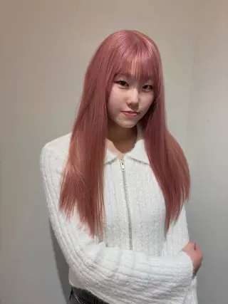 ロング カラー ヘアアレンジ noya karinのヘアスタイル