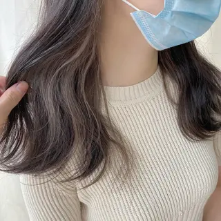 セミロング カラー キタダ ヒロキのヘアスタイル