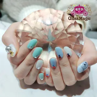 ネイル あ きのネイルデザイン