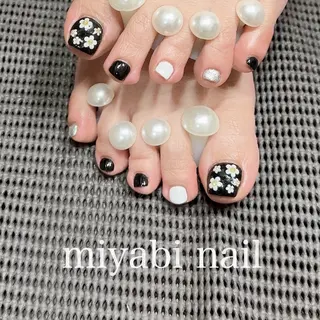 ネイル miyabi nail 桂川駅近くのネイルデザイン