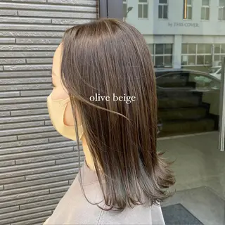 ミディアム 透明感カラー 【問屋町】moe🪿のヘアスタイル