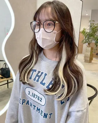 ロング 艶髪/モテヘア🎀 MIHOのヘアスタイル