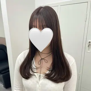 ロング 澤 佑華 🎀 透明感カラーのヘアスタイル