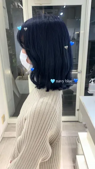 ミディアム カラー Parve Mix 森 美遥🇰🇷🩶のヘアスタイル