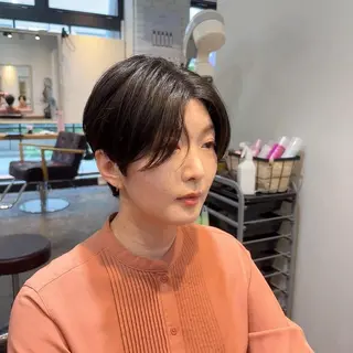 ショート カラー 大人可愛いショート/ 店長/三國屋のヘアスタイル